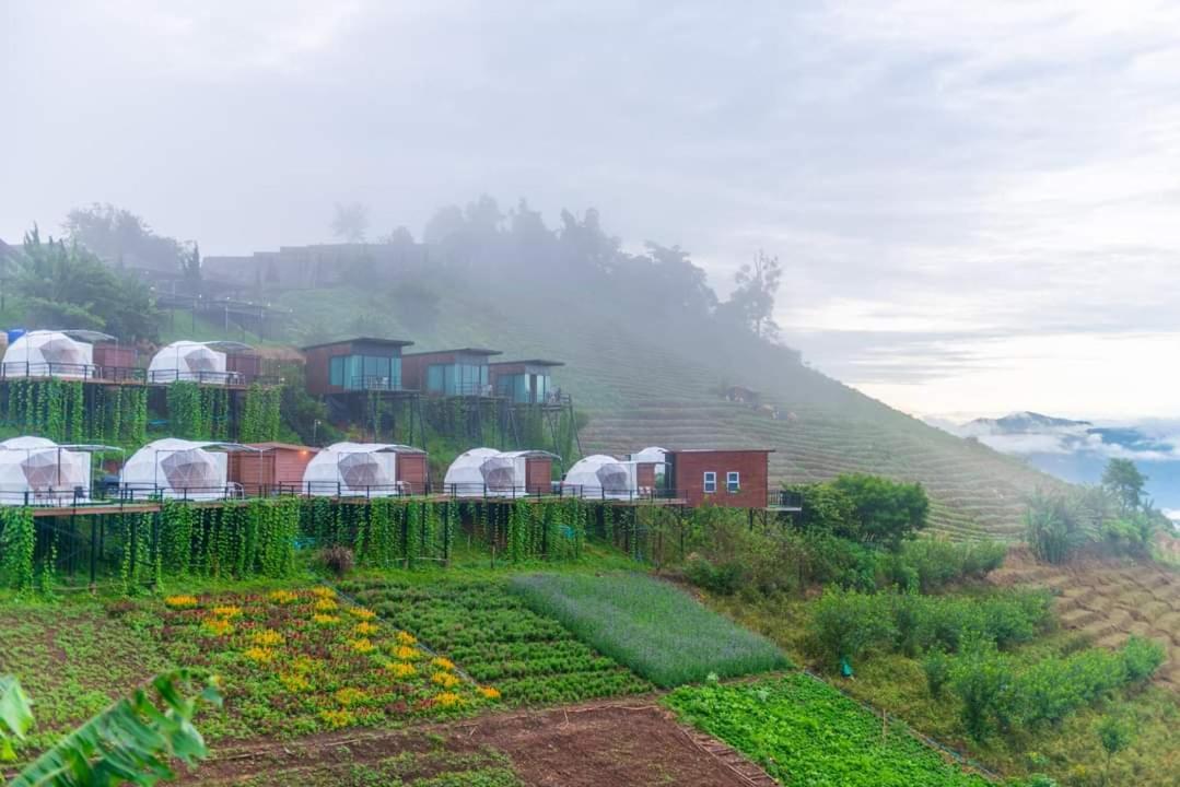 ภูวินคาเฟ่ โฮมสเตย์ Phuwin Cafe Homestay Mon Jam Exterior foto